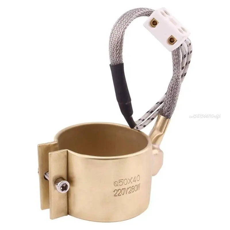 Calentador banda latón barril 27RB para reemplazos piezas electrodomésticos extrusteros