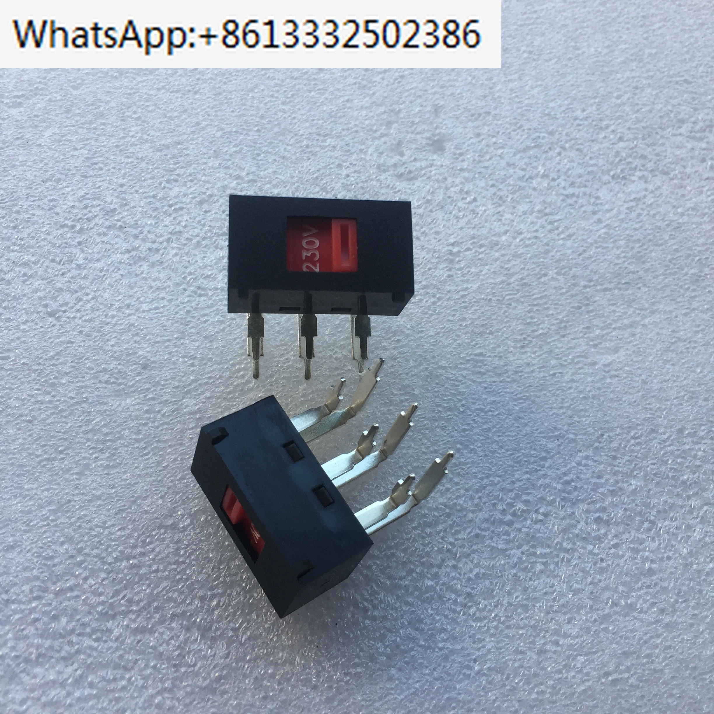 

10 PCS Change-over switch 3331/250VAC/230VAC/ 115VAC/10A. Bend foot 6 feet in stock.