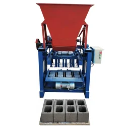 Factory Price Electric Hollow Block Making Machine Semi Automatic Concrete Brick Making Machinery