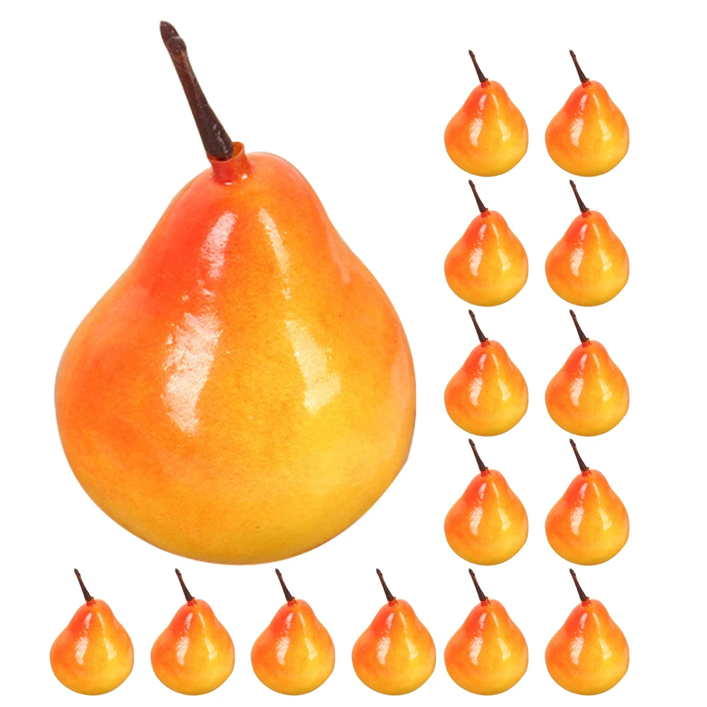 

30pcs Pineapple Faux Fruits Decorative Artificial Fruit Models for Home Simulation Fruit Model Kitchen Garden Party Office