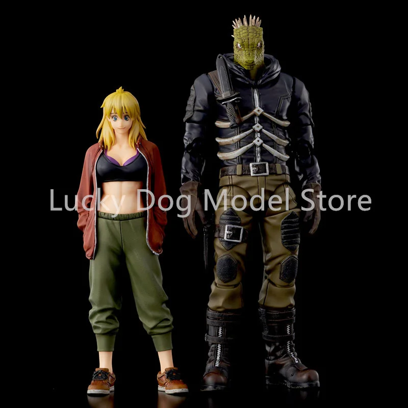 Sentinel Original:Dorohedoro Kaiman & Nikaido 1/12 PVC Action Figure Anime Model Toys Collection Doll Gift