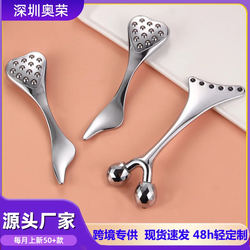 Factory Direct Heart Shaped Ball Massager Facial Lifting Beauty Salon Special Care Tool Wholesale