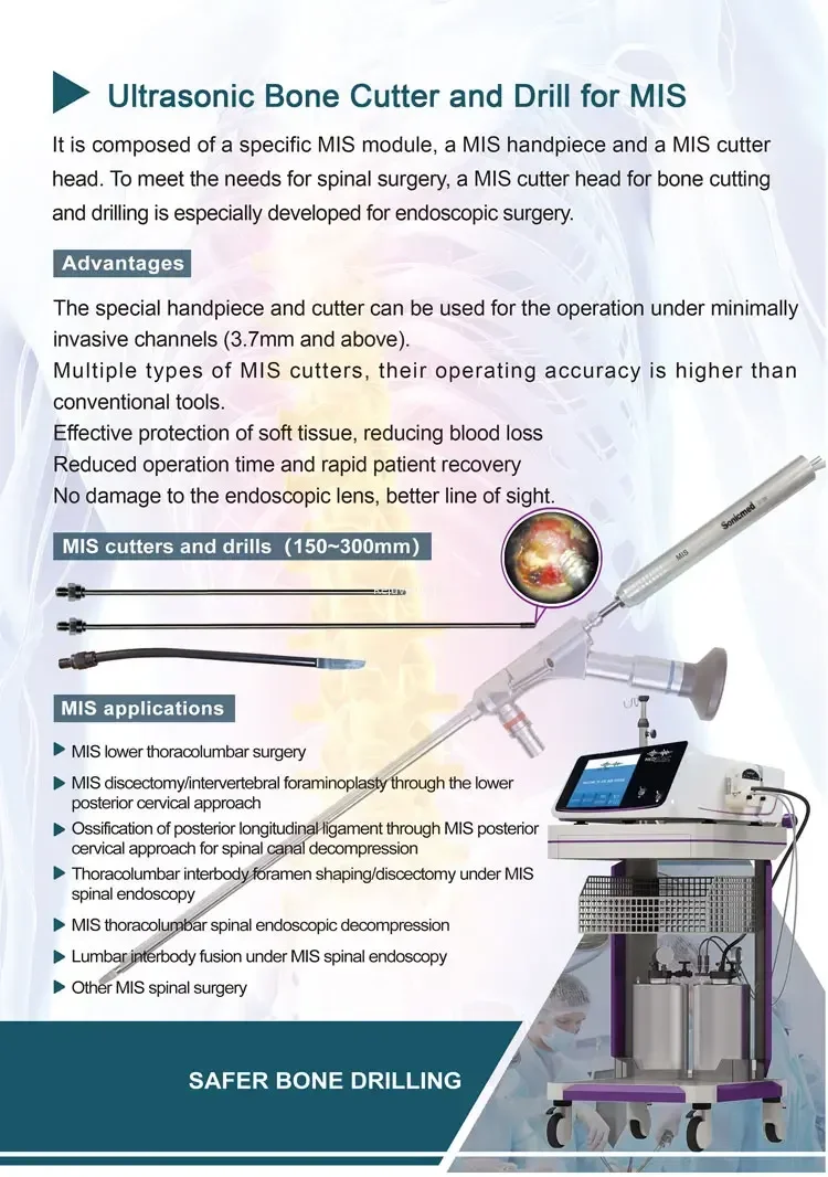 Sistema Lipo Vaser assistito ad ultrasuoni SonicMed Liposcultura cinese per liposuzione Vaser 120 W approvato da CFDA