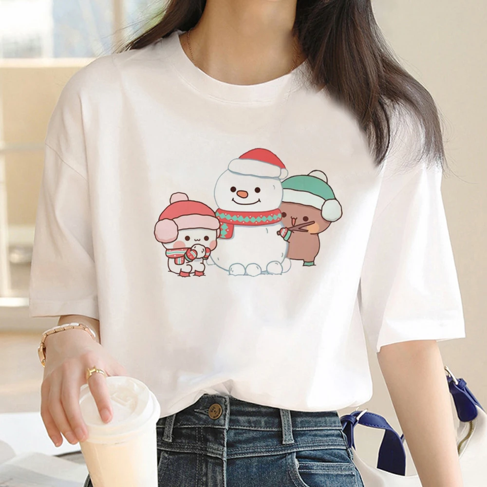 Bubu Dudu t shirt donna manga tshirt donna y2k abbigliamento