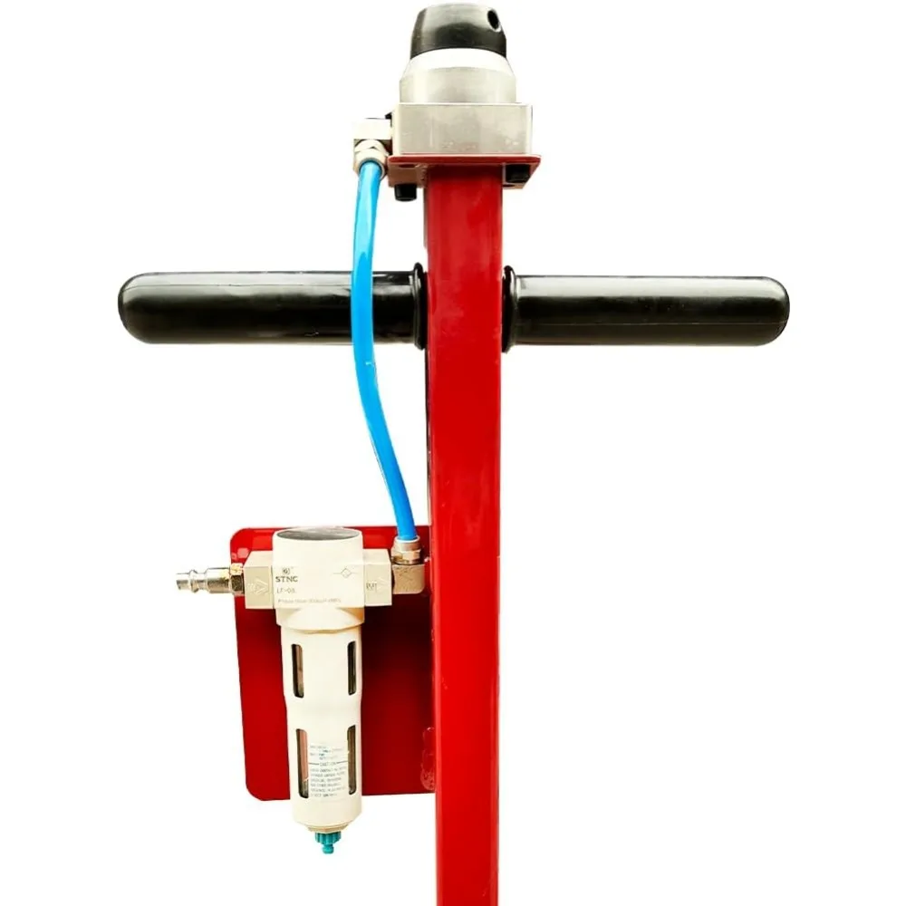 رافعة أرضية هيدروليكية هوائية شديدة التحمل 50 طن لرفع السيارات والشاحنات في المرآب ومحلات الإصلاح، مقاس 7.6 إلى 14.5 بوصة