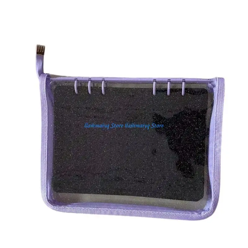 573B Portable Pin Display Book 8 Pages Pin Storage Album Brooch Book Suitable for Pin