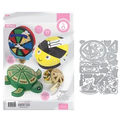 Tonic Wild Wonders Legacy Luggage Showcase Gift Box Die Set Metal Cutting Dies DIY Scrapbooking Embossing Gift Cuts Crafts Decor