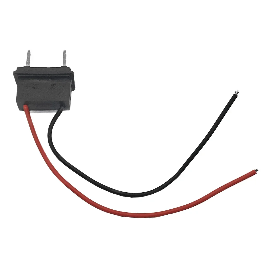 

For E-bike Battery Connection 2-pin Plug Cable Electric Bike Discharge Cable 2-port Discharge Cable Black Color