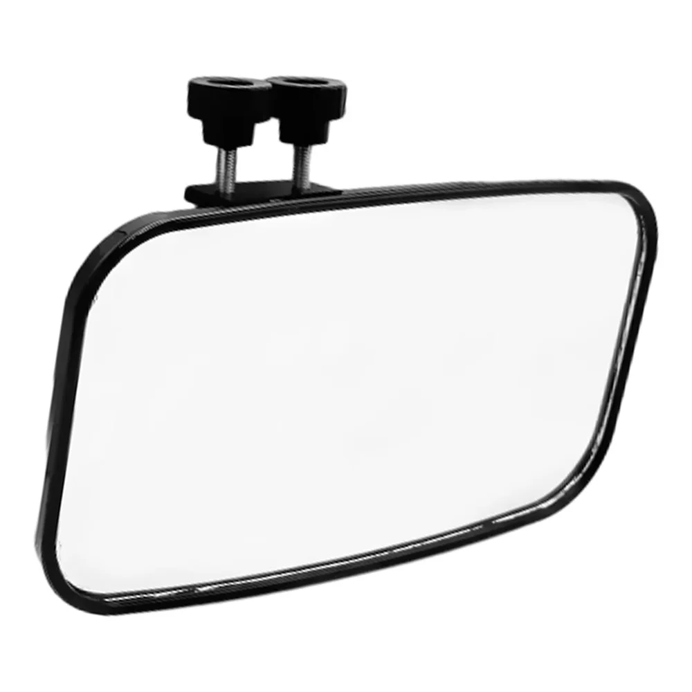 1pc Marine Boat Rear View Mirror For boats  yachts pontoon boats ski boats with 0.4 in to 1.1 in square or round rails
