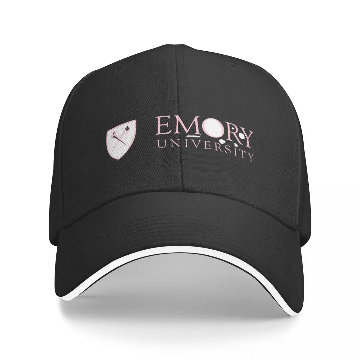 

Pink Emory University Logo Baseball Cap Snap Back Hat beach hat Luxury Woman Men's