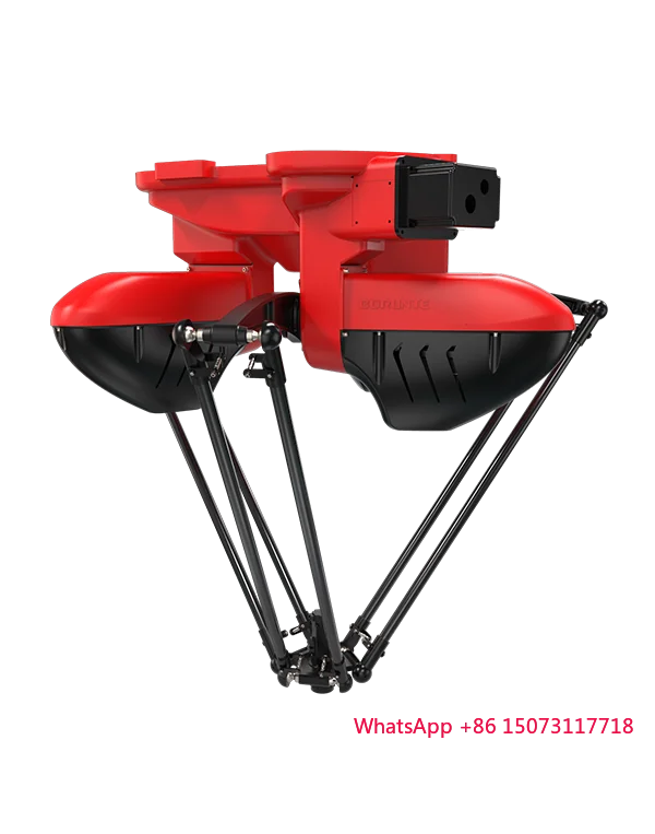 

BORUNTE BRTIRPL1215A Four-Axis Parallel Robot Arm CE Certified 1200mm Span 15kg Payload for Sorting Assembly PLC Core Components