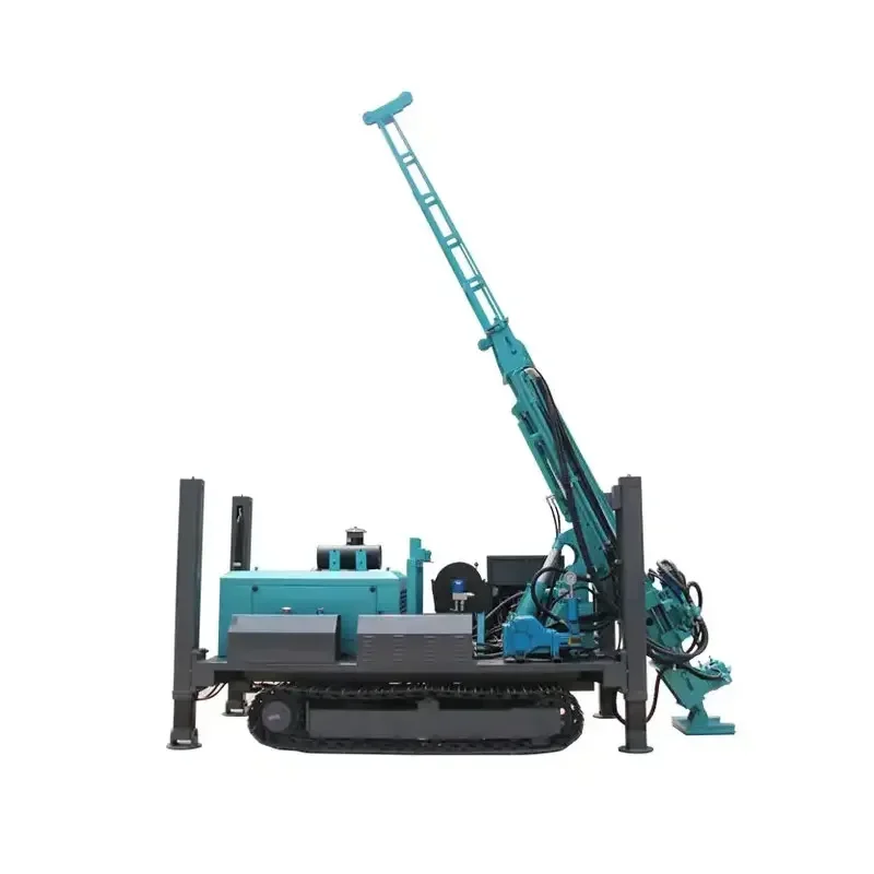 Strong Rock Breaking Ability of Deep Well Full Hydraulic Crawler Core Sampling Drill Rigs Factory Price