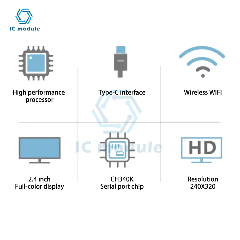 Imagem -06 - Placa de Exibição sem Fio com Wi-fi Computador com Usb Tela Auxiliar segundo Desenvolvimento Esp32-s2 2.4in 240*320 Win10