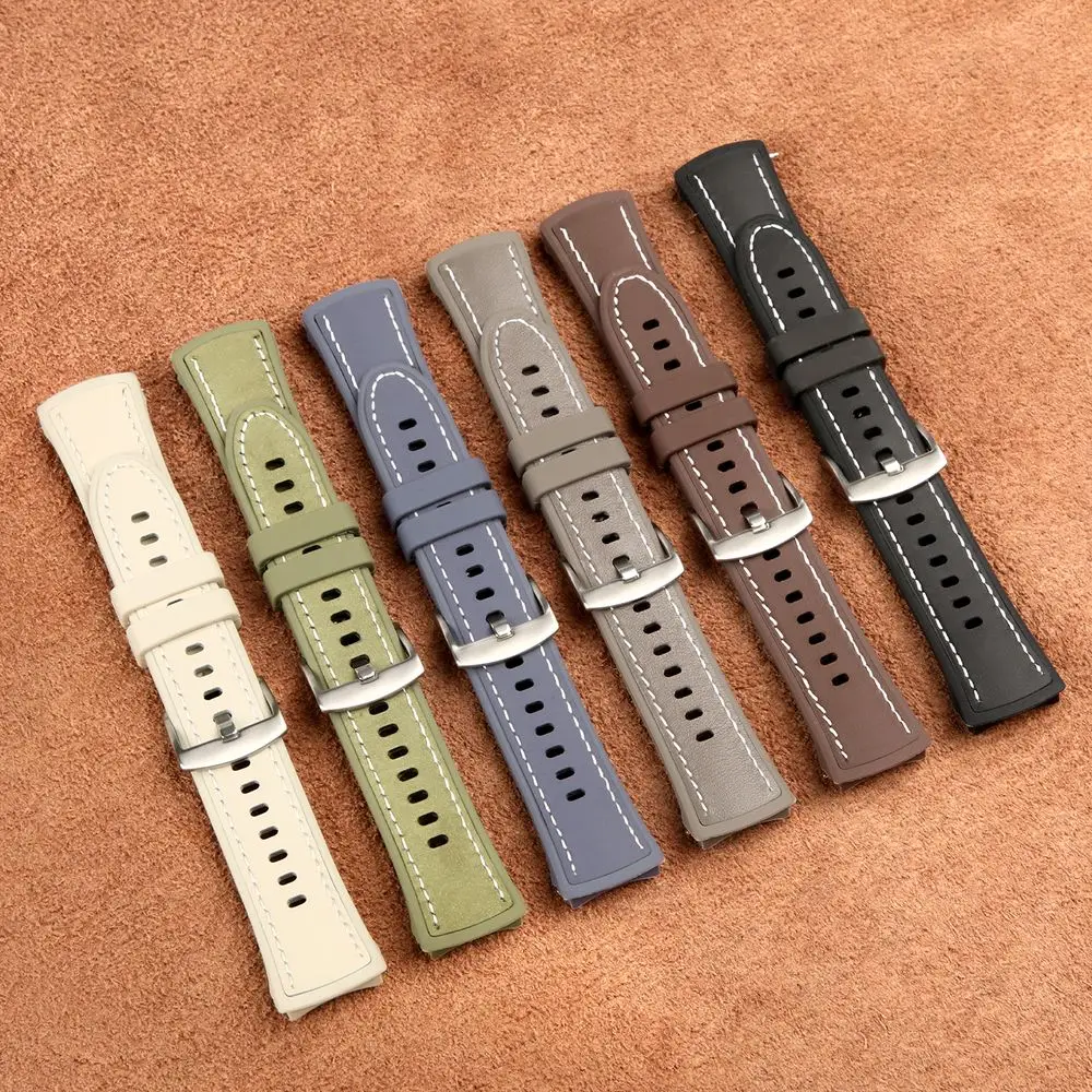 Cinturino in silicone per Huawei Watch 5 46mm No Gap Morbido e traspirante Uomo Donna Polsino per Huawei Watch 5 46mm Accessori cinturino