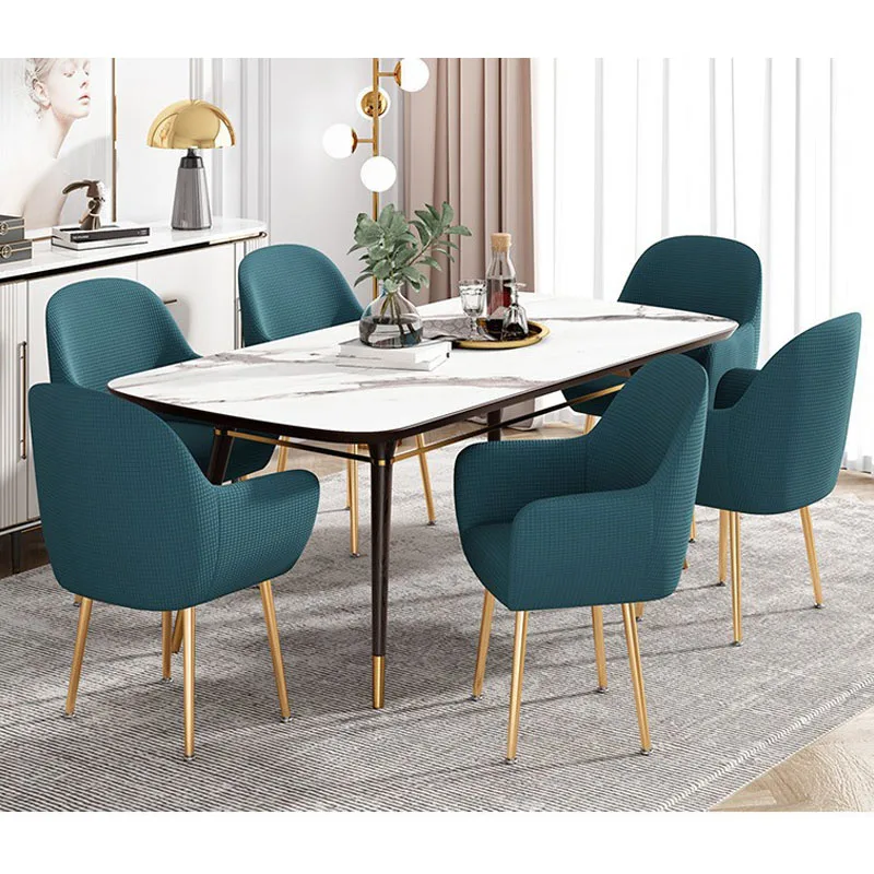 Fundas para sillas de mesa de terciopelo de alta elasticidad, fundas elásticas para sillas de comedor, sillones de tela, fundas de asiento antideslizantes para Hotel, fiesta en casa