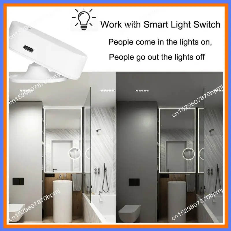 

BAAE Tuya Wi-Fi 24G миллиметровый детектор присутствия человека 24G датчик присутствия человека датчики движения умный дом