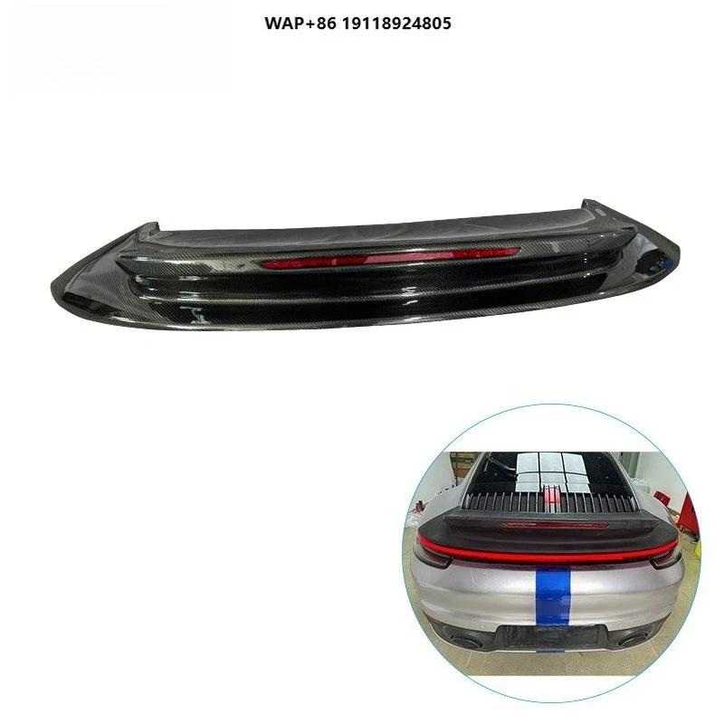 

Real Rear Wing Spoiler SC Style for 911 992 Carbon Fiber Duck Spoiler Rear Ducktail