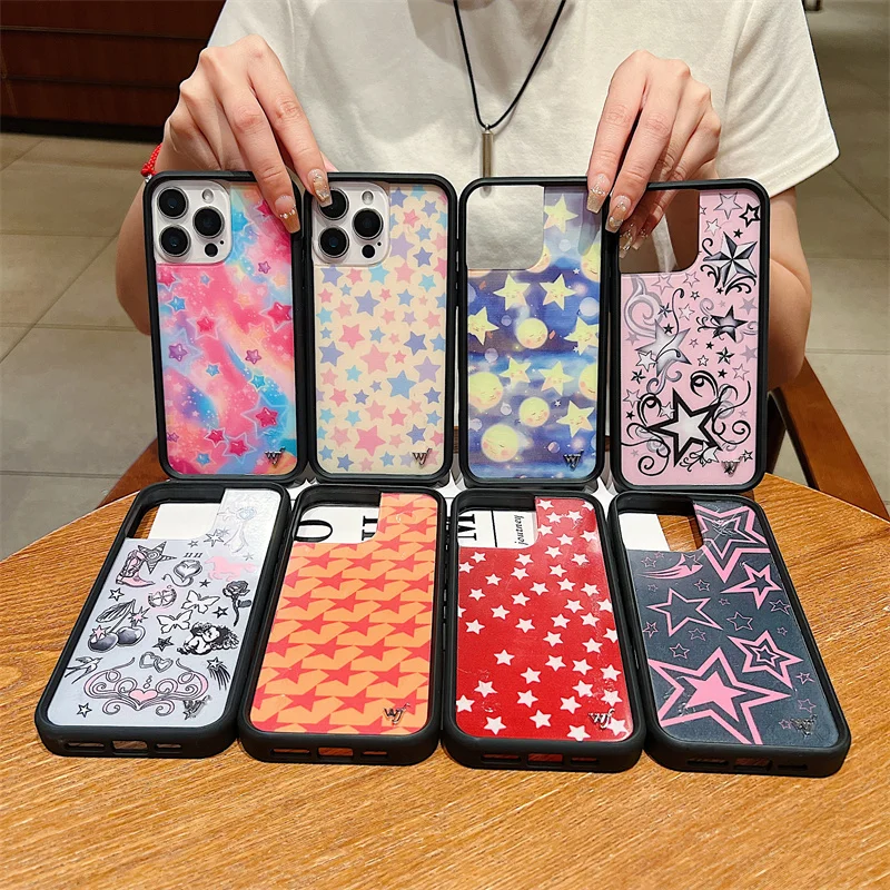Funda de teléfono Wildflower Nessa Barrett Celestial Dreaming para iPhone 17 16 15 14 13 12 Pro Max Miranda Rae Super Sweet Stars
