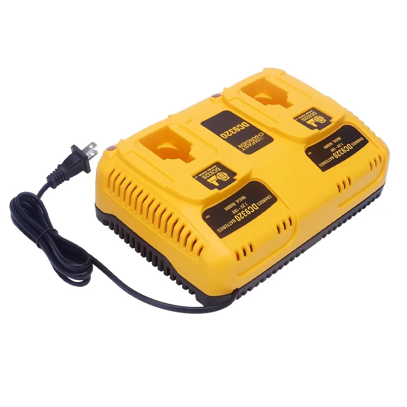 7.2V-18V Dual Battery Charger DC9320 for Dewalt 7.2V-18V NiCad NiMh Pod Style XRP Battery DC9099 DW9099  DW9072 DW9062 view 6