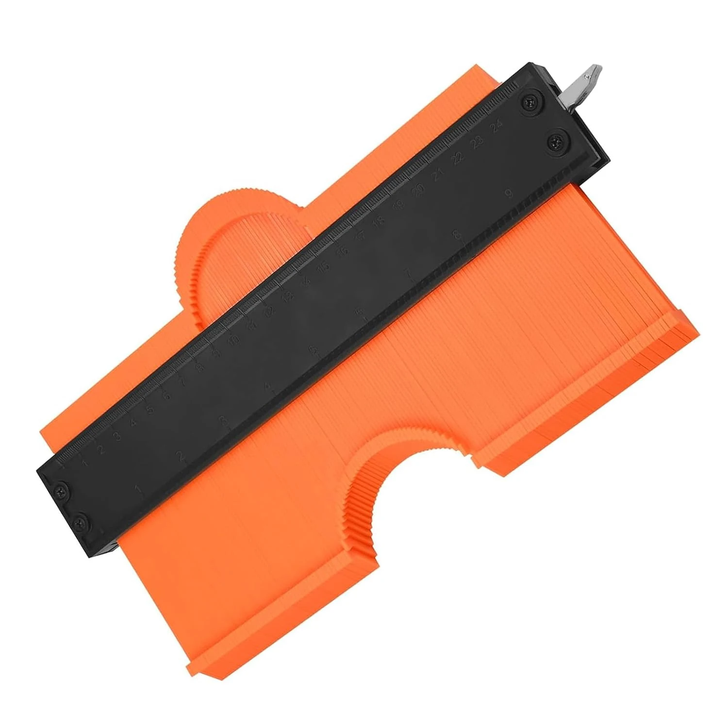 

10/5 Inch Contour Gauge With lock Measuring Shape Outline Angle For Scribe Template profile Duplicator Marking Tools Woodworking