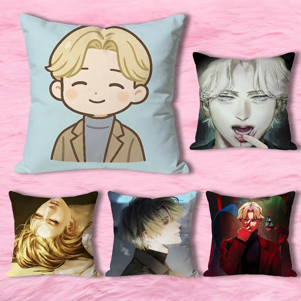 

J-Johan Liebert M-Monsters-S Pillow Cases for Bedroom Living Room Sofa Home Decor Polyester Cushion Cover with Zipper