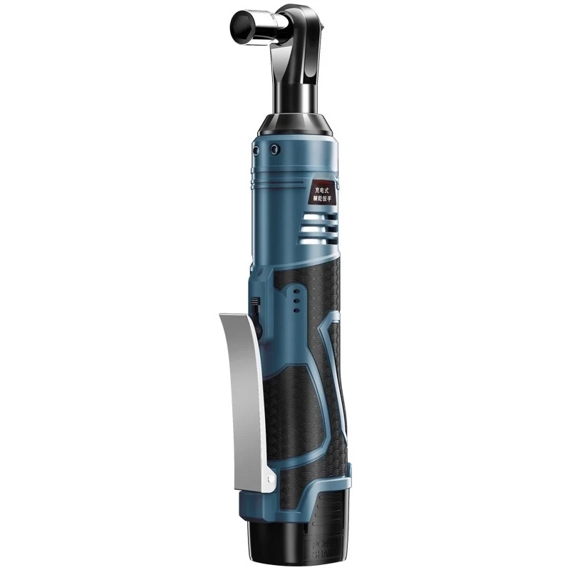 

90 degree right angle angle electric charging ratchet wrench 16v charging wrench lithium battery stage truss tool