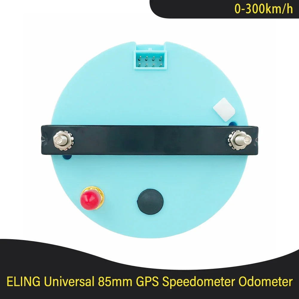 85mm GPS Speedometer Gauge 0-120km/h 0-160km/h 0-200km/h 0-300km/h for 12V 24V Car Truck Boat with Red Backlight GPS Antenna