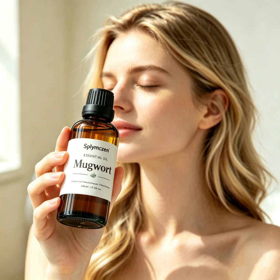 20/100ml Natural Mugwort Wormwood Oil, Long Lasting Scent for Electric Aroma Diffuser, Reed Diffuser, Humidifier Air Freshener