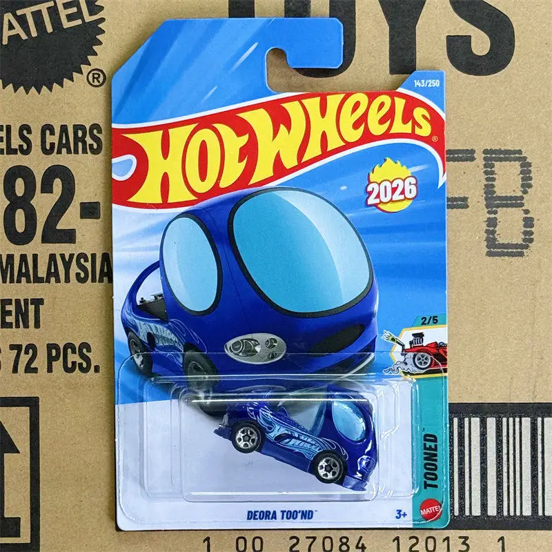 

Hot Wheels Cars Toys For Boys 143 #2026F HOTWHEELS DEORA TOO'ND Blue Holiday Gifts For Kids
