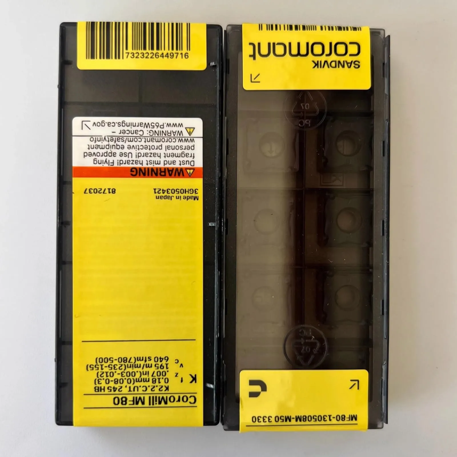 

Оригинальный SANDVIK/MF80-130508M-M50 3330/лезвие с ЧПУ из твердого сплава, 10 шт.