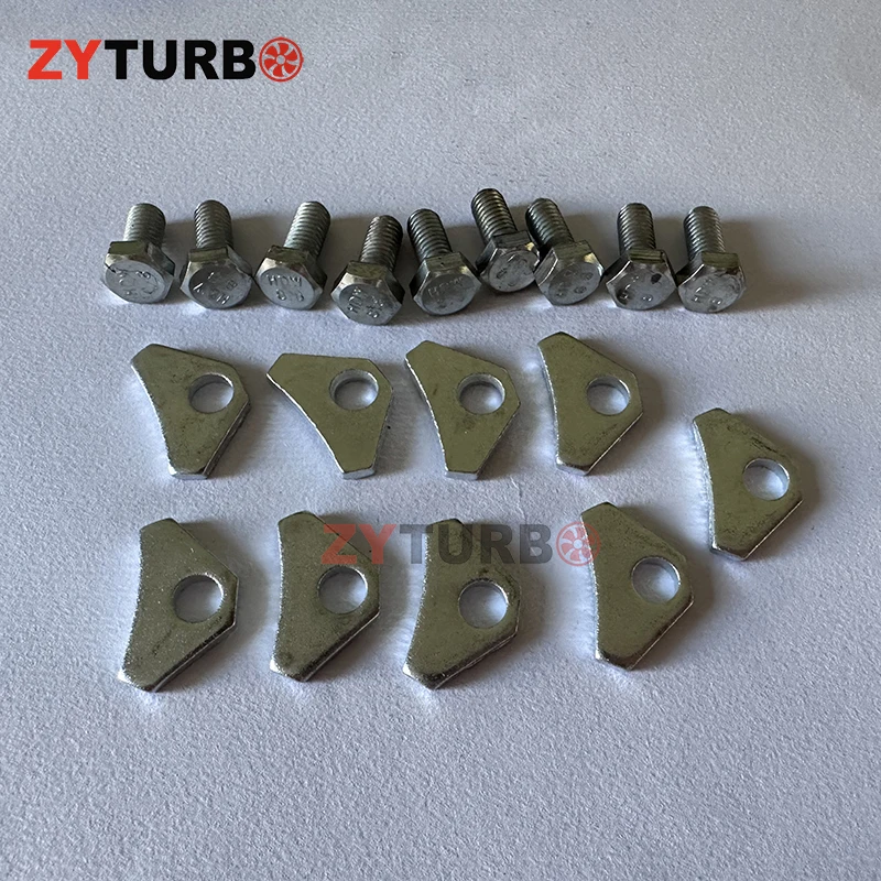 طقم تصليح أجزاء توربو HT12 HT10 مجموعات إعادة بناء لنيسان تيرانو نافارا مجموعات خدمة الشاحن التربيني #6