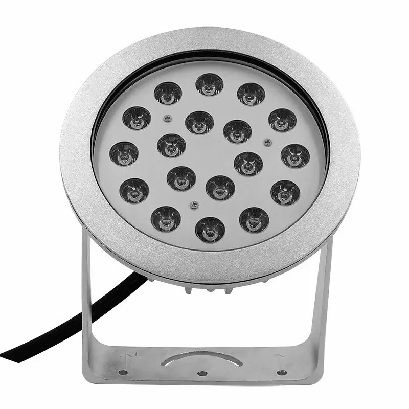 Multicolor Ip68 Waterproof 24v Rgb 316L Stainless Steel White Pool Lamp Fountain Led Underwater Lights