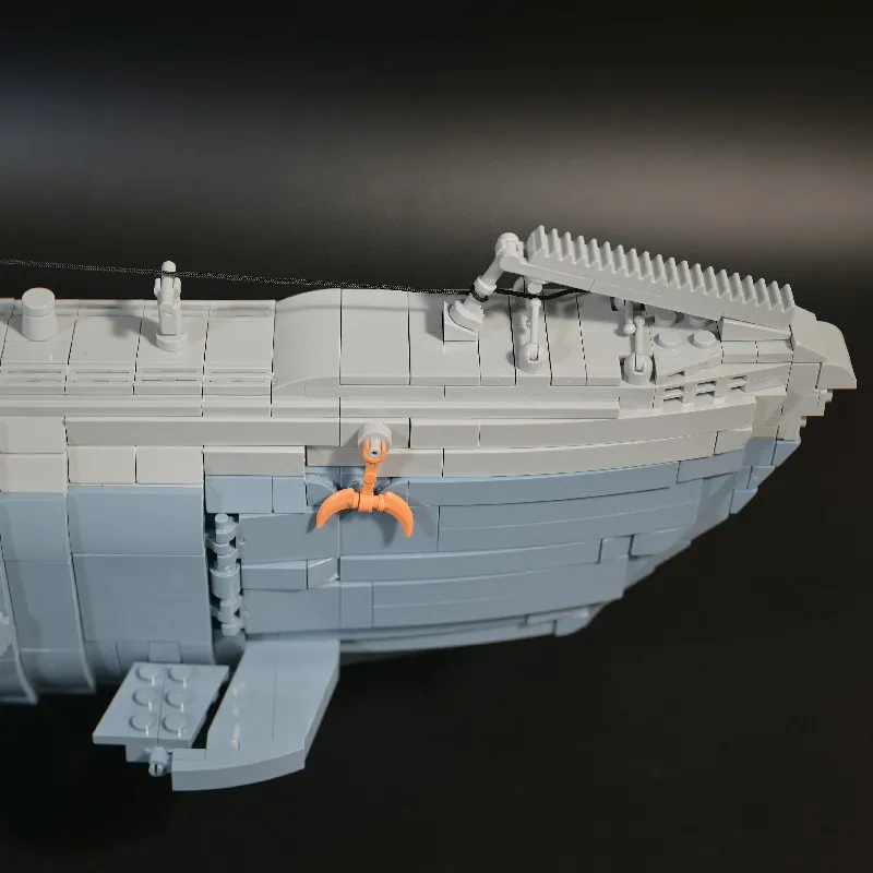 6112PCS WW2 Tecnico Militare VIIC U-552 Sottomarino Building Blocks Navy Corazzata Nave Da Guerra Modello di Mattoni Kit Giocattolo Per Adulti Regali Per Bambini