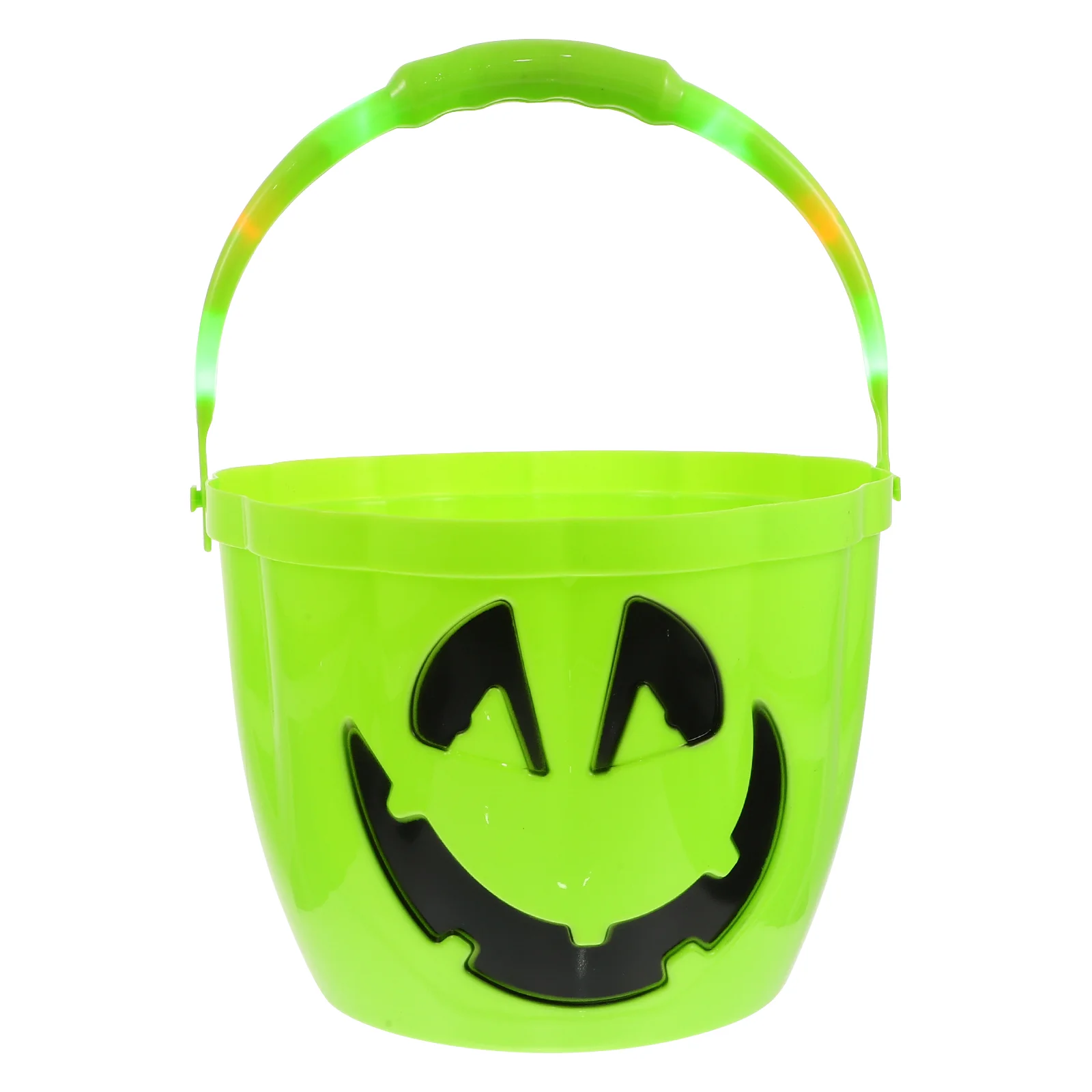 

Glowing Pumpkin Bucket Party Favor Candy Buckets Holder Trick Treat Halloween Decor