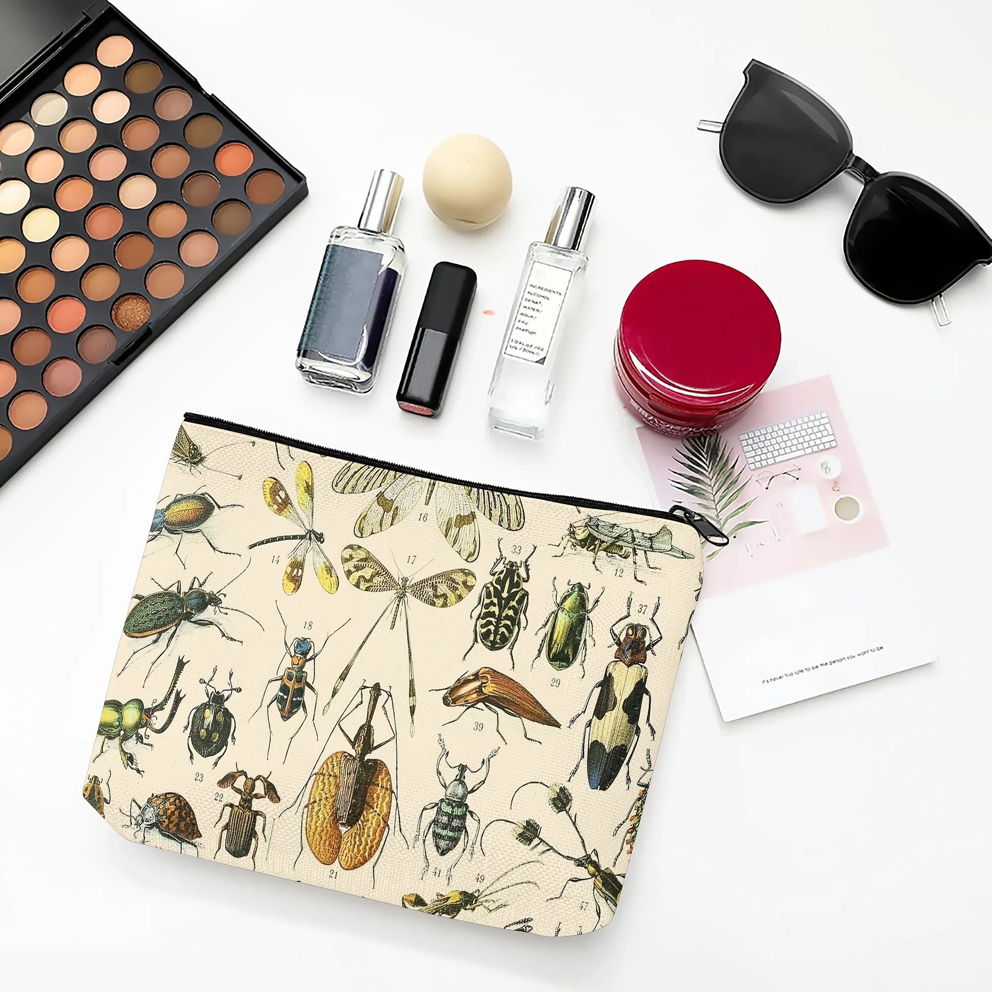 Bolsa de Maquiagem Vintage com - Vintage Fashion Bug avaliação e preço