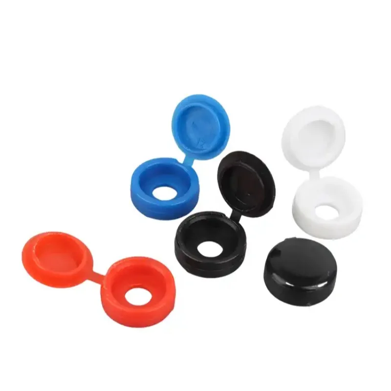 M4 M5 Thickened Screw Decorative Cap Cap Self-tapping Nail Protection Hole Plug  Plastic One-piece Screw Cap Nut