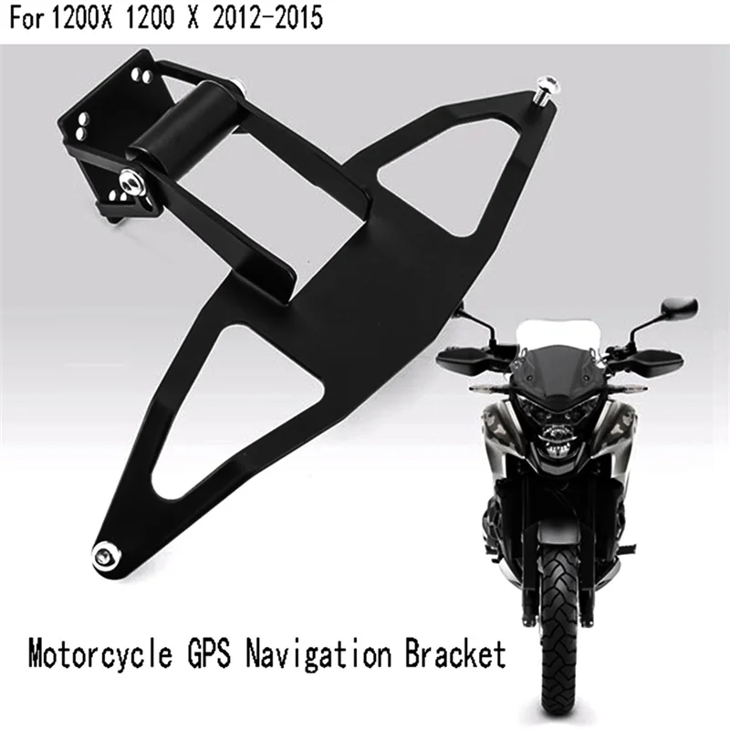 

A42M-Motorcycle GPS Navigation Phone Mount Bracket For Honda VFR1200X Crosstourer VFR 1200X 1200 X 2012-2015