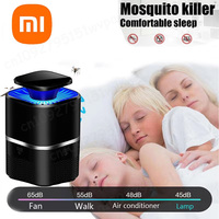 Xiaomi Fashion Mosquito Repellent Lamp Usb Plug-In Mosquito Killer Lamp Suction Photocatalyst Mosquito Trap For Household Indoor