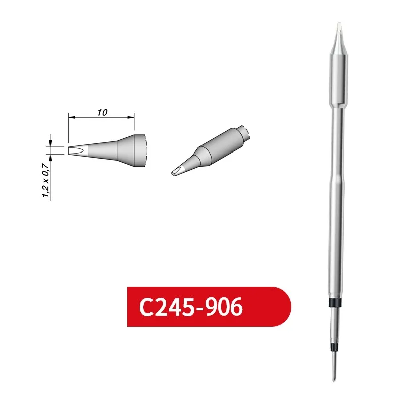 JBC SUGON AIFEN T245 핸들용 C245-906 납땜 팁, 온도 조절 핸들