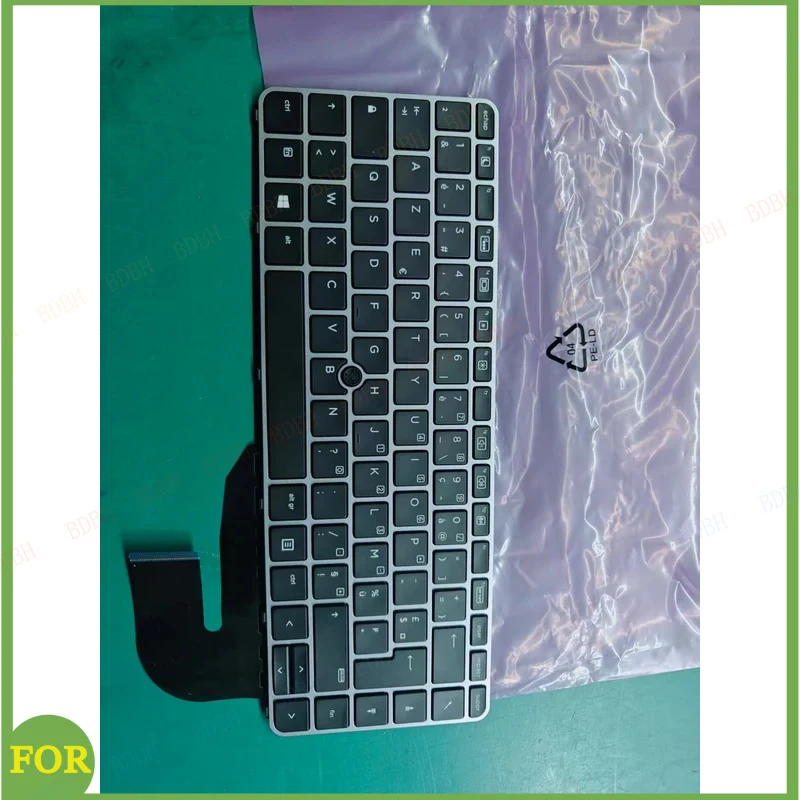 New French  Spanish Italian Germany laptop keyboard with point  for HP EliteBook 840 G3 745 G3 745 G4 840 G4 848 G4 FR