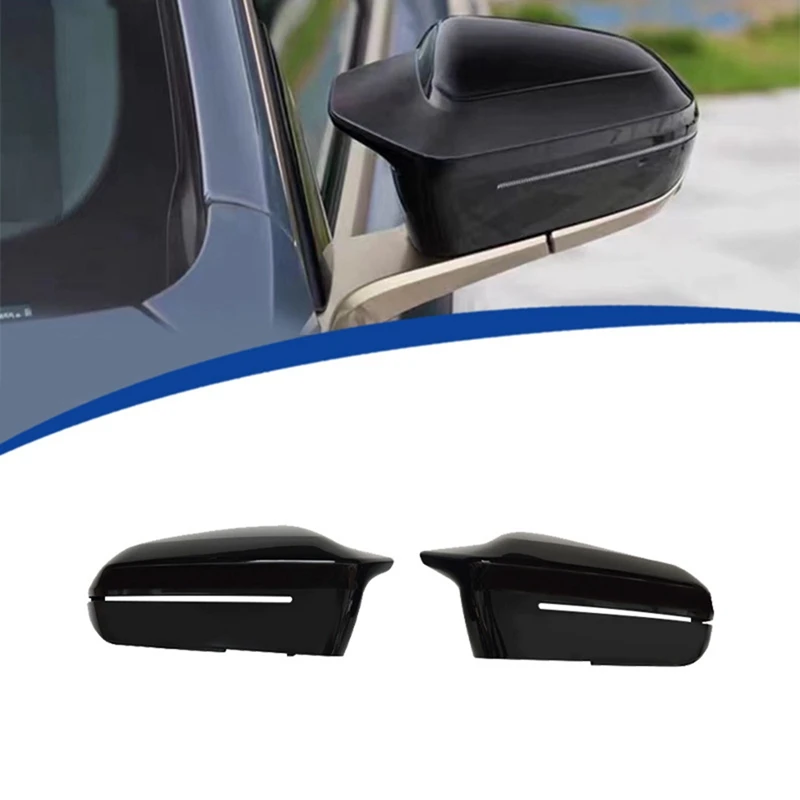 Car Rearview Mirror Cover Door Mirror Shell For BMW 5 Series G60 2023+ Side Rear View Mirror Cover