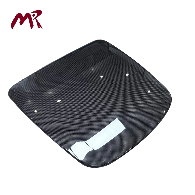 Kit de Carroceria em Fibra de Carbono Seca Estilo OEM, Capa Traseira Interna do Capô do Motor, Acessórios Automotivos 296 GTB