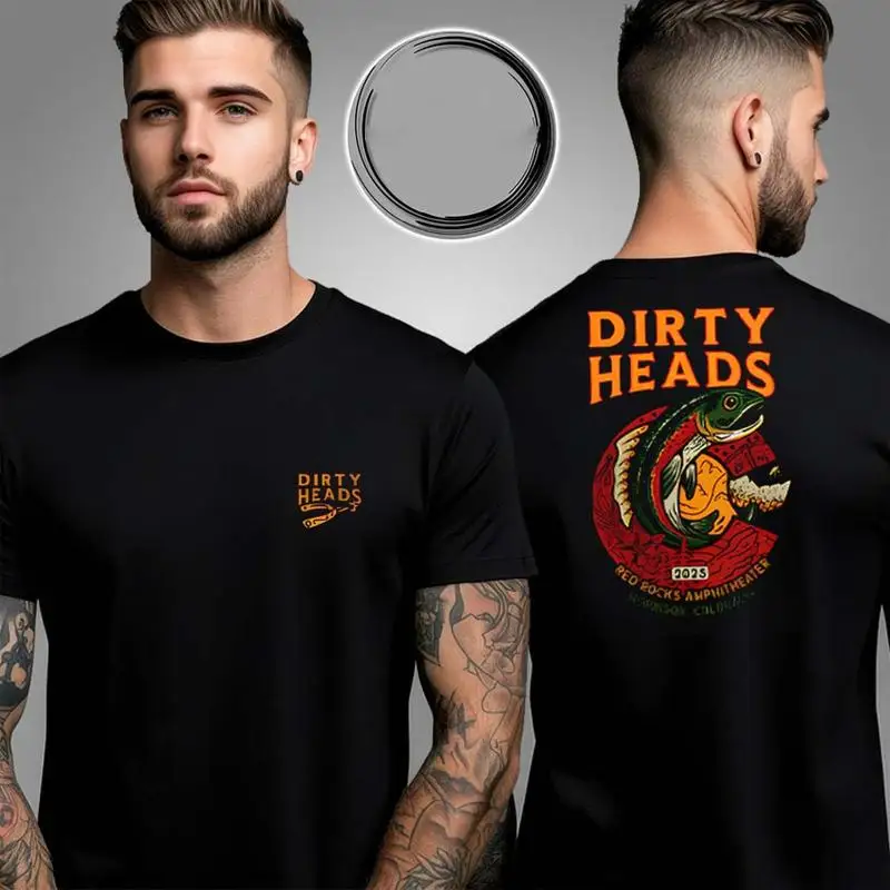 Dirty Heads Red Rocks 2025 T Shirt Two Sided All Size S 4Xl