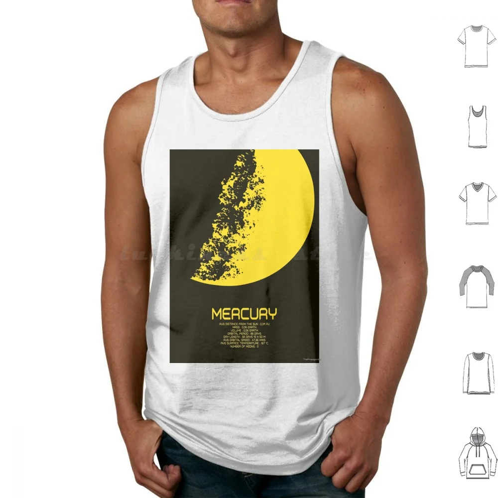 The Solar System ( Poster Serie-2 / 9 ) Tank Tops Print Cotton Minimalistic Planet Planets Serie Solar System The