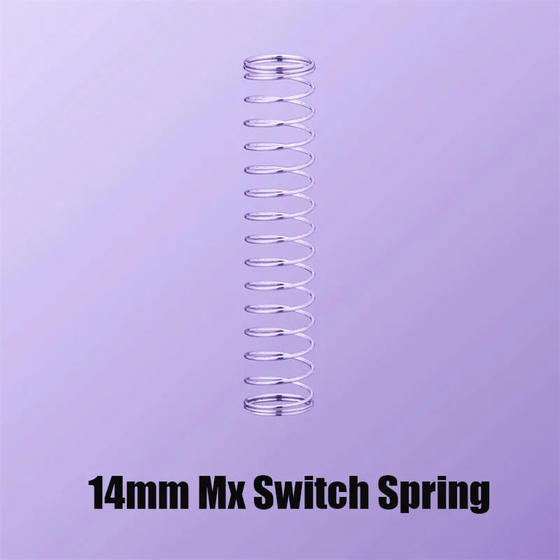 14mm One Stage Mx Switch Repair Spring Mechanical Keyboard Linear Tactile Cherry Gateron Kailh Box Single-Stage Switch Spring