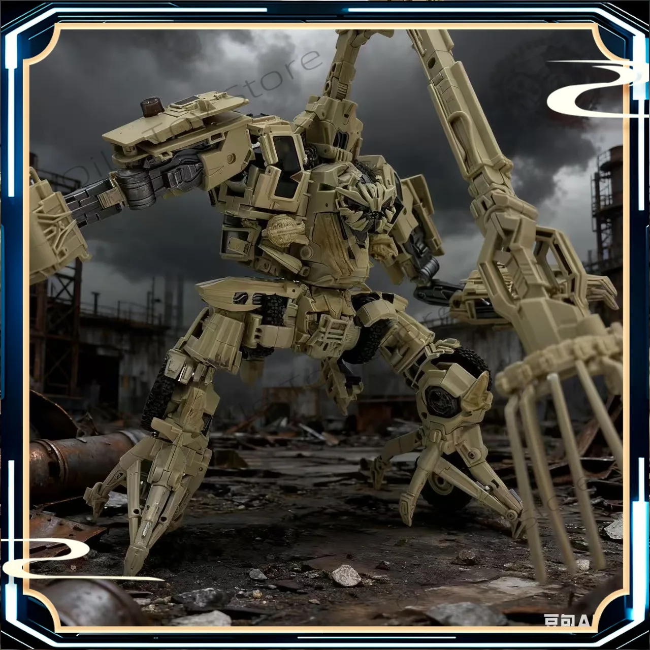 Na stanie MMP14 Bone Crusher Transformowalne Zabawki Oryginalna Wersja KO Stop Metalu Pojazd Ochronny Robot Samochodowy Transformujący się z Filmu Transformers 1