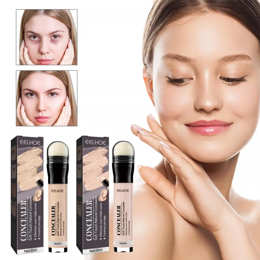 Gum Concealer Pen Bedekt Donkere Kringen Vlekken Concealer Stick Helderder Huid Toon Langdurige Gezicht Make-Up Waterdicht