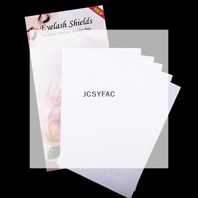 100 Pcs White Eye Eyelash Extension Fabrics Pads Stickers Patches Adhesive Tape Makeup Beauty Tool