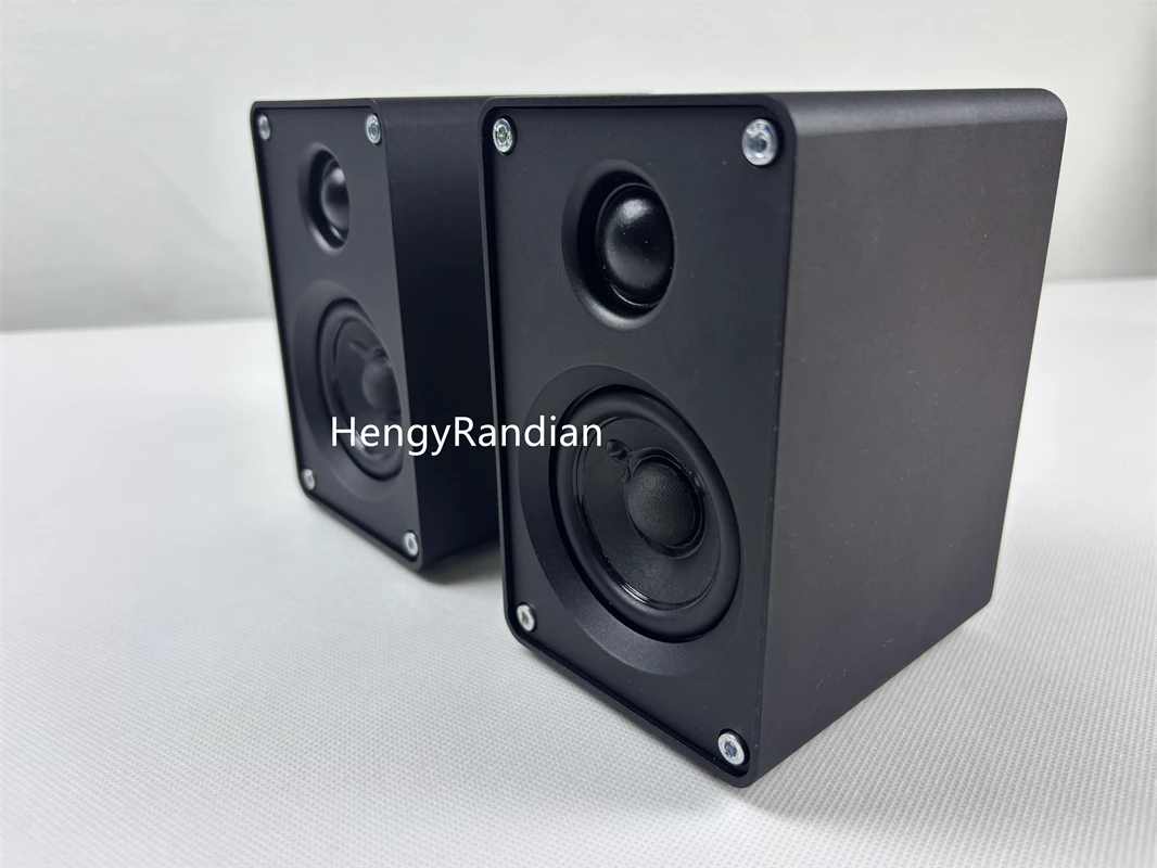 Altoparlante da scaffale per libri HIFI Altoparlante con telaio interamente in alluminio Altoparlante passivo HIFI per amplificatore Audio Altoparlante HIFI bidirezionale da 3 pollici