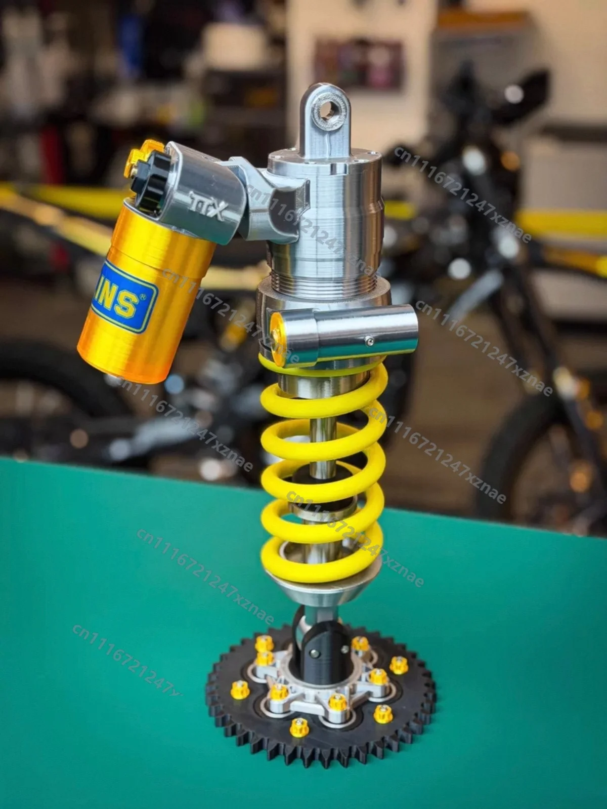 DIY Cool Ambient Lighting, Motorcycle Culture Related Decorative Accessories，Motorcycle Shock Absorber Lamp
